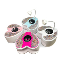 Lámpara UV 288W para secado de uñas 2 en 1, Incluye lampara Soft Gel o Press ON