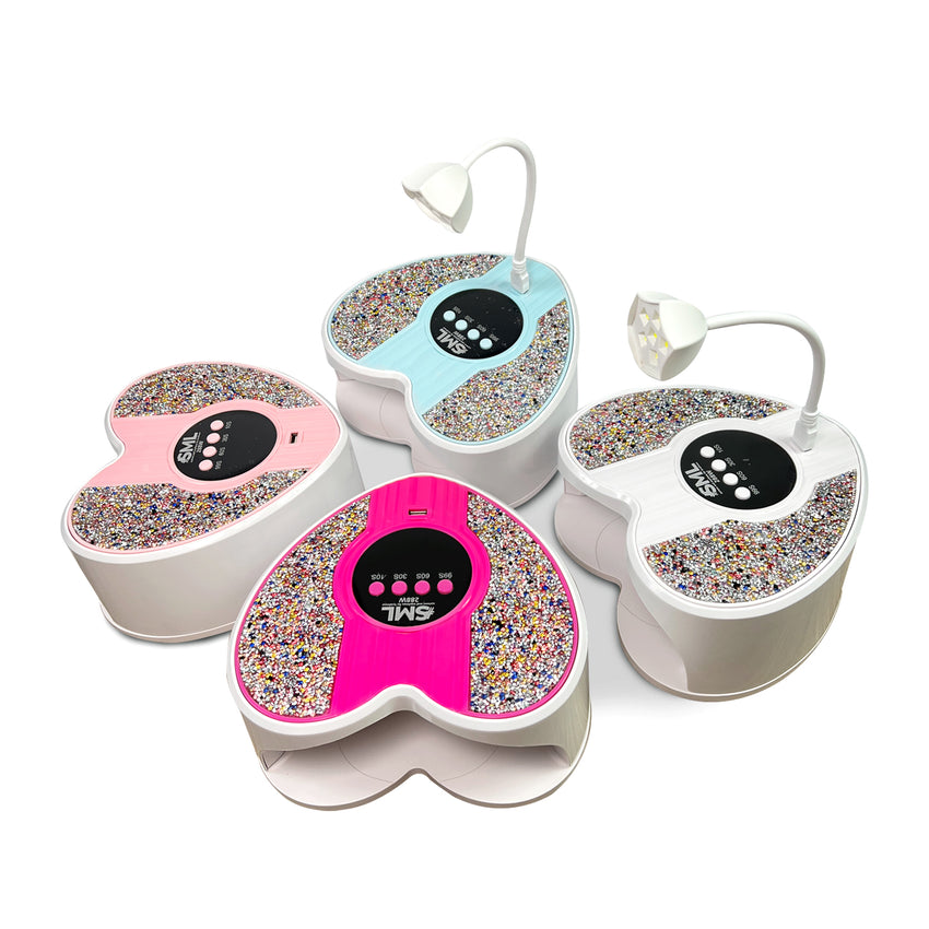 Lámpara UV 288W para secado de uñas 2 en 1, Incluye lampara Soft Gel o Press ON