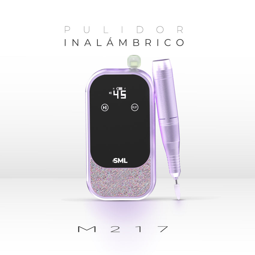Drill Pulidor de Uñas Inalámbrico SML M217 de 45.000 RPM para uso Profesional