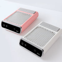 Extractor para manicura marca SML, Aspirador de polvo de uñas profesional inalambrico 80W