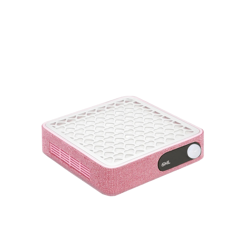 Extractor para manicura marca SML, Aspirador de polvo de uñas profesional inalambrico 60W