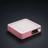 Extractor para manicura marca SML, Aspirador de polvo de uñas profesional inalambrico 60W