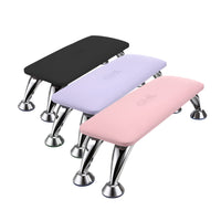 reposabrazos de uñas, soporte de almohada de cuero de microfibra para manicura, soporte de almohada profesional para uñas